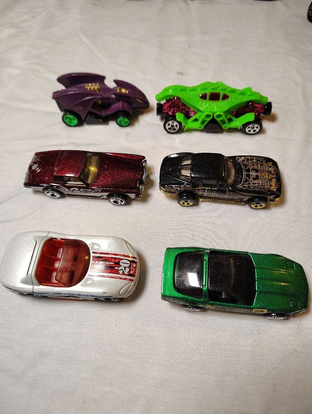 Hot Wheels Vintage Car Lot 70's-90's Chevy Trucks, Corvettes, Racing-Collectible
